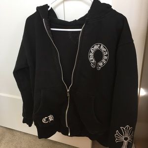 Unbranded Chrome Hearts style hoodie m horse shoe